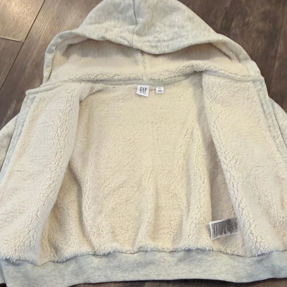 GAP Kids Light Gray Hooded Jacket